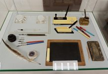 В Рыбновском краеведческом музее открылась тематическая выставка «От пера до компьютера», посвященная истории письма и счета