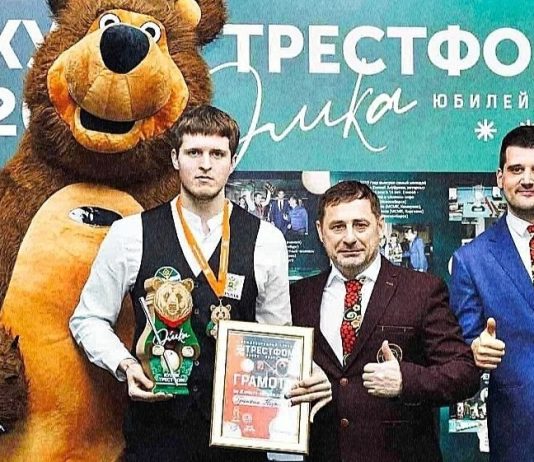 Рыбновец Кирилл Гранкин завоевал серебро международного турнира по бильярду
