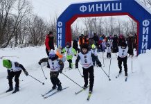 В Рыбновском округе на «Лыжню России» вышли участники от 6 до 74 лет