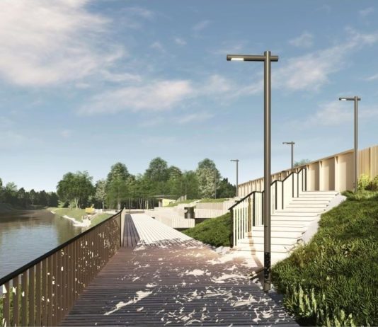 Благоустройство набережной реки Вожи в Рыбновском округе завершат к осени 2026 года