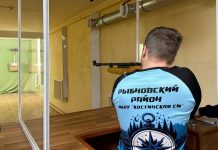 В Рыбновском округе прошли соревнования по пулевой стрельбе среди школьников