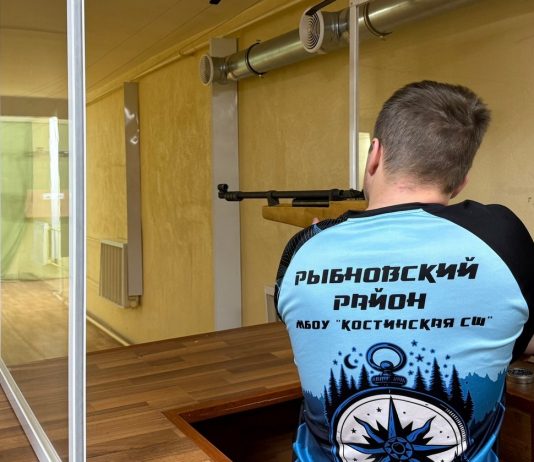 В Рыбновском округе прошли соревнования по пулевой стрельбе среди школьников