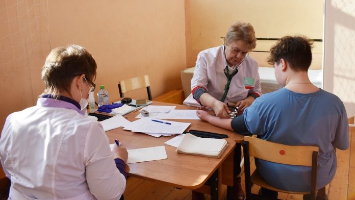 поезд здоровья. рыбное. 26.03.26