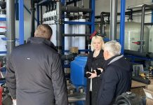 В Рыбном продолжается строительство водозаборного узла