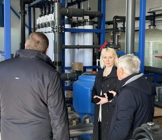 В Рыбном продолжается строительство водозаборного узла