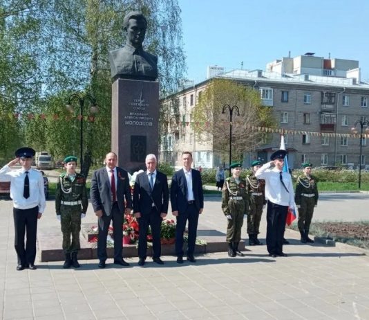 В Рязани обновили памятник Герою Советского Союза Владимиру Молодцову