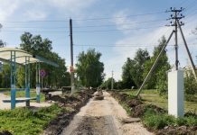 В Рыбном благоустраивают пешеходную зону