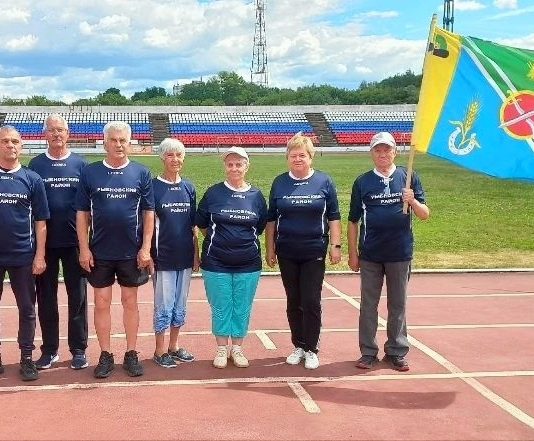 Рыбновские пенсионеры выступили на областном этапе спартакиады